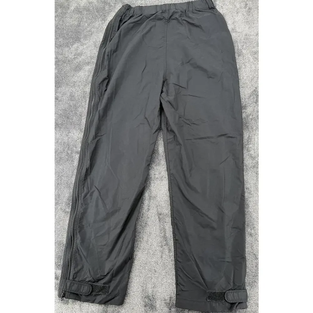 I’m?erfect L.L.Bean Men's‎ Black Nylon Outdoor Pants Medium Elastic Waist